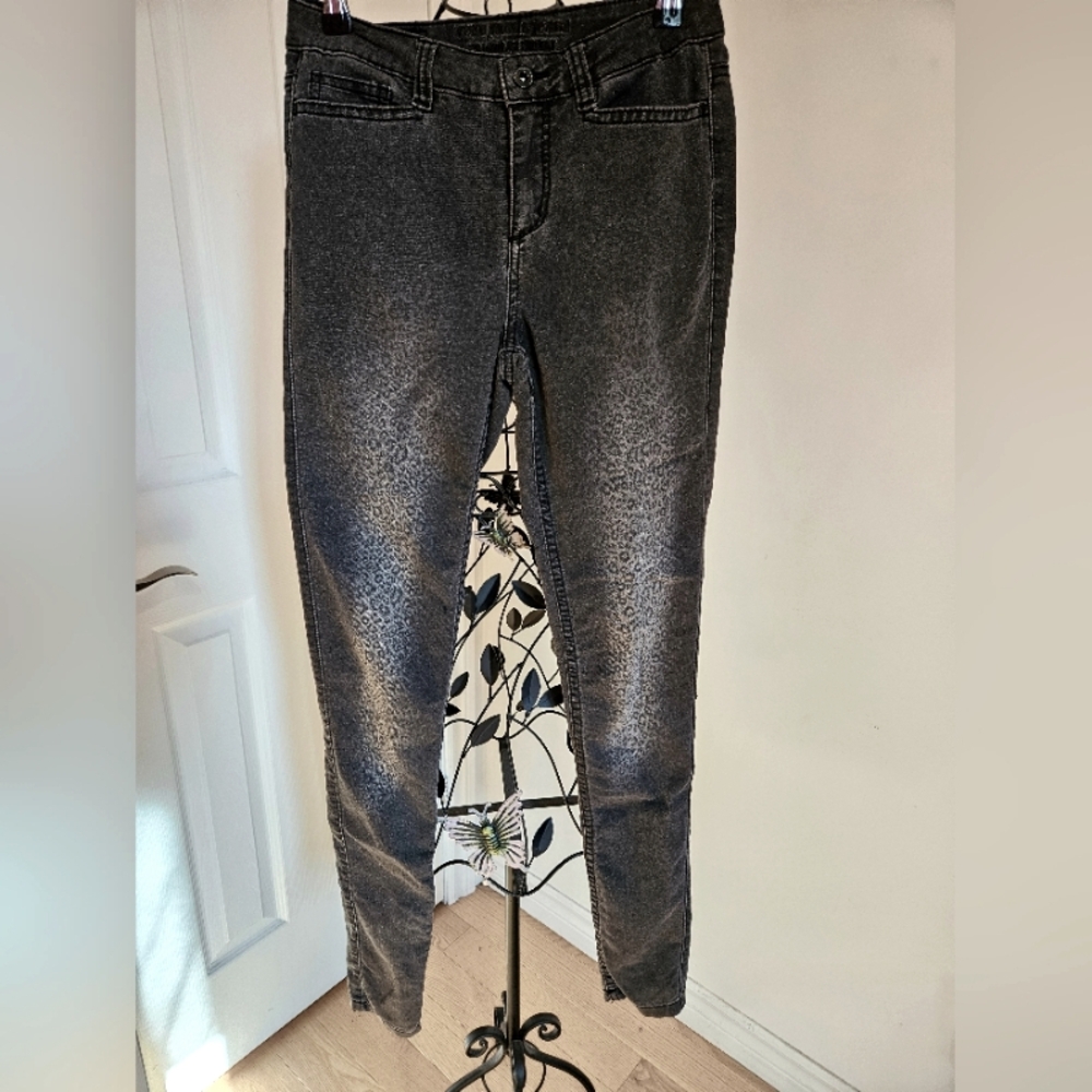 Leopard‎ Skinny Light Jeans